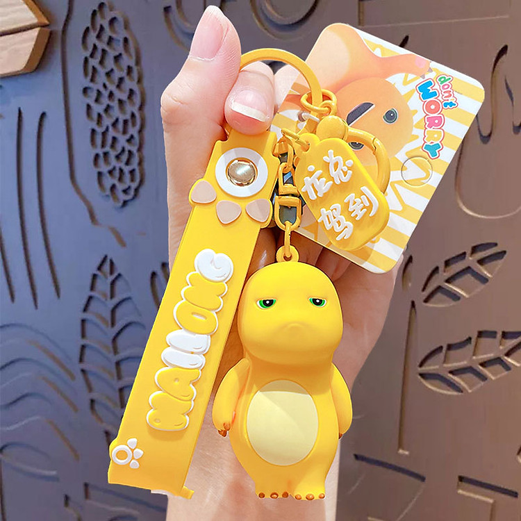 Móc Khóa Rồng Sữa Vàng Nailong Quà Tặng