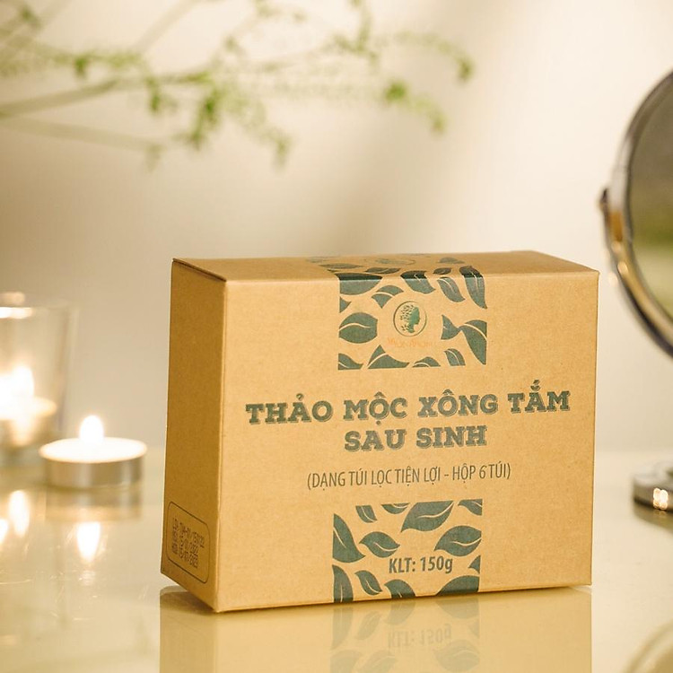 Combo 2 Hộp Thảo Mộc Xông Tắm Wonmom Chính hãng Giá tốt - Hình ảnh 3