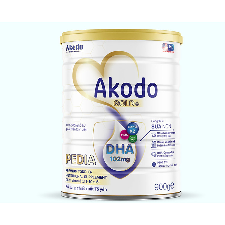 Tìm mua tại Avakids:Nơi Sữa Akodo Pedia Gold+ cho bé 1-10 tuổi Chất lượng, tràn ngập Khuyến mãi, Ưu đãi