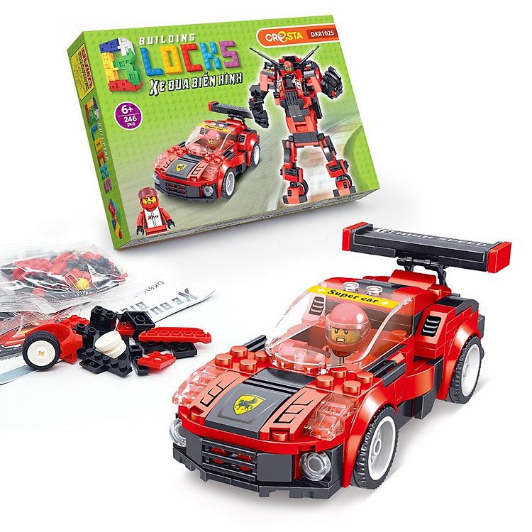 Đồ Chơi Ghép Hình Xe Đua DK81025 Chính hãng Ưu đãi - Hình ảnh 2