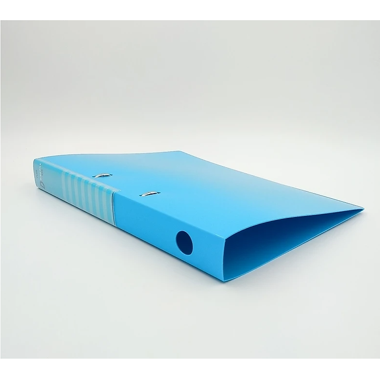 File 2 còng D Plus 3.5cm (xanh dương)