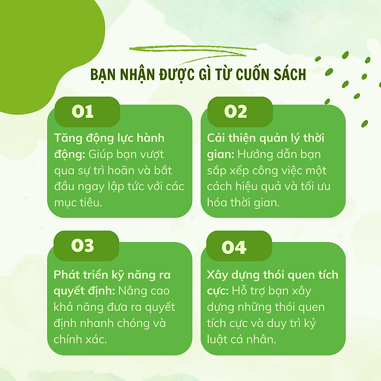 Hành Động Ngay - 7 Ngày Chinh Phục Trì Hoãn Và Tái Tạo Động Lực Phi Thường - Ảnh 3
