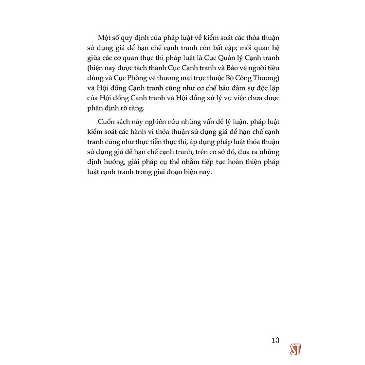 Pháp Luật Kiểm Soát, Thảo Thuận Sử Dụng Giá - Lý Thuyết Và Thực Tiễn Tại Việt Nam - Ảnh 4
