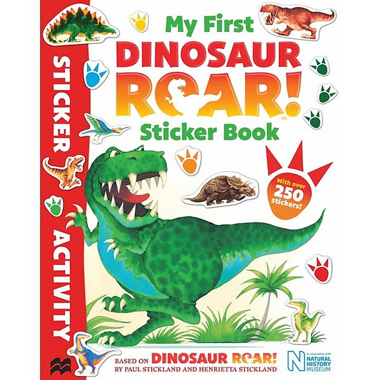 Sách My First Dinosaur Roar! Sticker Book