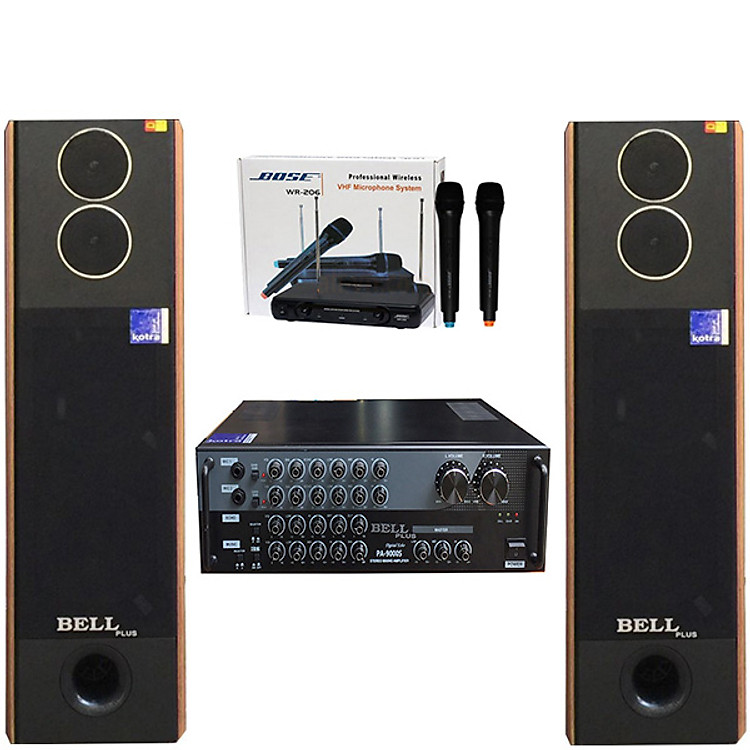 Dàn karaoke và nghe nhạc BellPlus KMP - 9000S (Chính Hãng)