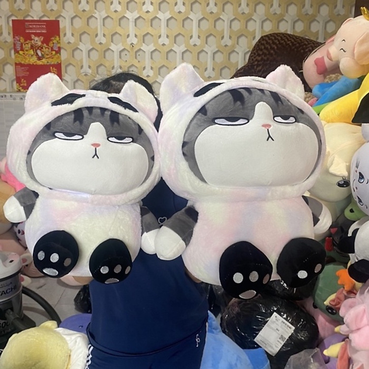 Mèo nhồi bông galaxy dễ thương 35-60cm Chính hãng Giá tốt - Hình ảnh 4