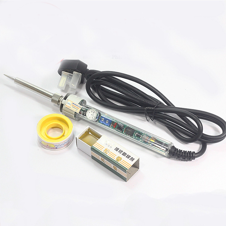Tay Hàn 907 ( phích cắm 3 chấu ) Tặng 01 Nhựa Thông Hộp, Thiếc