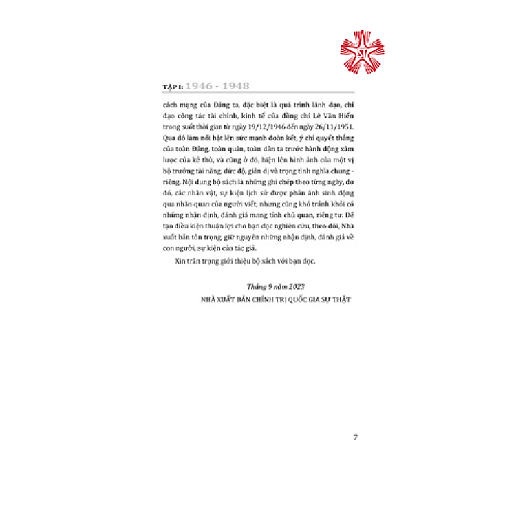 Nhật Ký Của Một Bộ Trưởng, Tập I (bản in 2023) - Ảnh 4