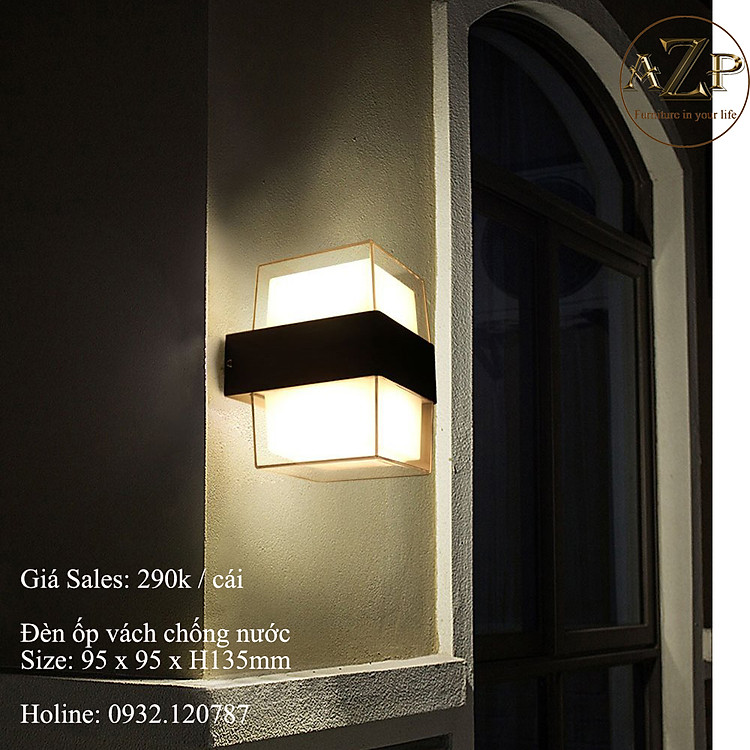 ĐÈN ỐP VÁCH / ĐÈN TRANG TRÍ / ĐÈN CHIẾU SÁNG HÀNH LANG, CẦU THANG / ĐÈN TREO TƯỜNG PHÒNG KHÁCH / PHÒNG NGỦ / ĐÈN TRANG TRÍ NHÀ HÀNG KHÁCH SẠN AZP-VNT659 phong cách đương đại, hàng nhập khẩu AZP