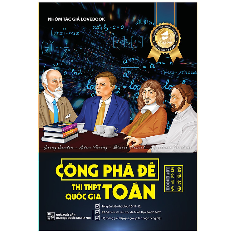 Sách Công Phá Đề Thi THPT Quốc gia môn Toán - Tổng ôn và luyện đề