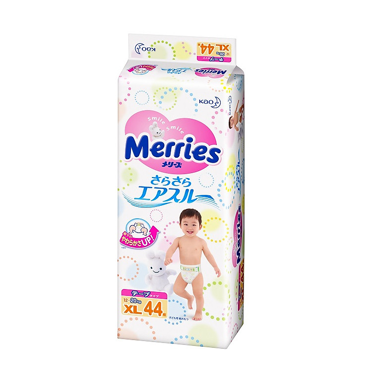 Tã Dán Merries XL44 (44 Miếng)