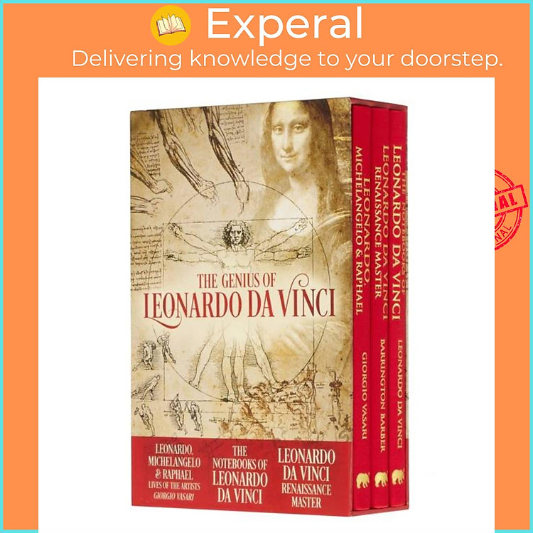 Sách - The Genius of Leonardo da Vinci by Leonardo da Vinci (UK edition, paperback)