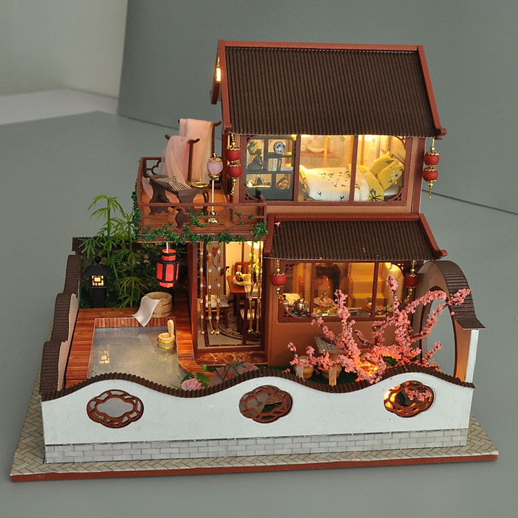 Mô hình nhà búp bê DIY TB19 Chính hãng Giá rẻ - Hình ảnh 4