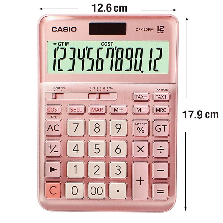 Máy Tính CASIO DM-120FM (Cỡ đại)