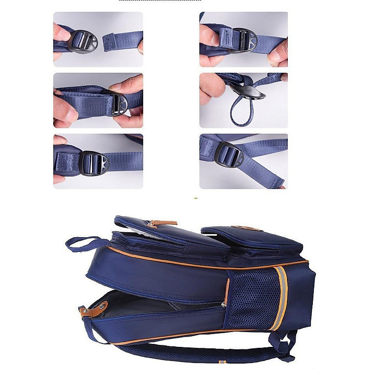 Balo Học Sinh Chống Gù Lưng Đa Năng Chống Thấm Nước Có Đai Phản Quang Cho Bé, Balo Với Chất Liệu Vải Cao Cấp - Chống Rách Hiệu Quả - Dây Đeo Êm Ái