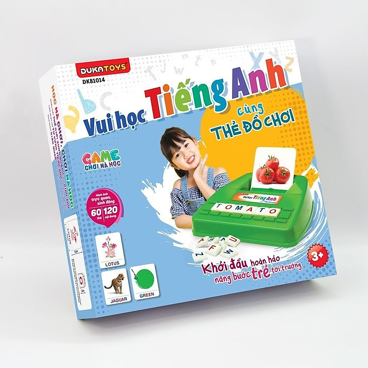 Mua tại Tiki: Mua Thẻ Đồ Chơi Duka Học Tiếng Anh Chính hãng Tiết kiệm