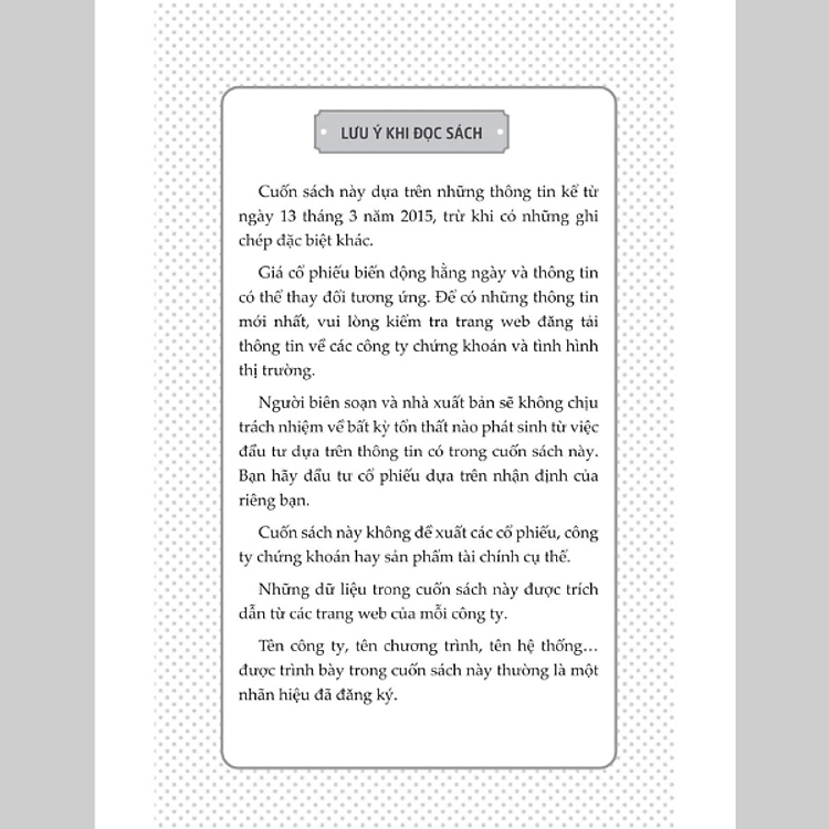 Kỹ Thuật Phân Tích Biểu Đồ Chứng Khoán - Ảnh 6