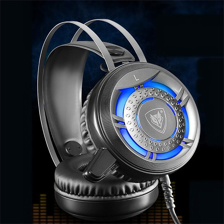 Tai nghe chụp tai chuyên Game Nubwo N1 LED (Đen) - Hàng Nhập Khẩu