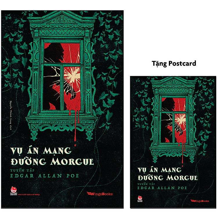 Sách Vụ Án Mạng Đường Morgue - Tuyển Tập Edgar Allan Poe (Tặng Postcard)