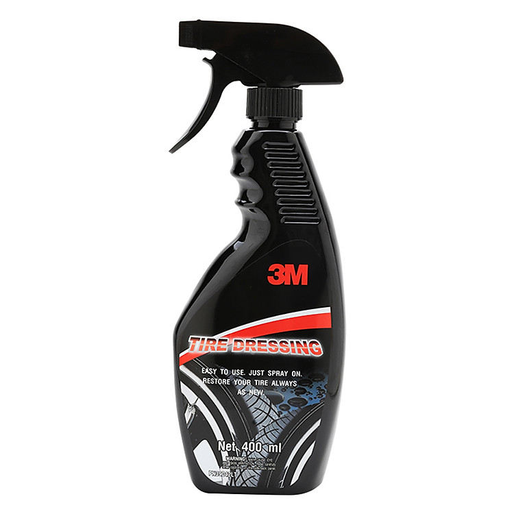 Chai Xịt Chăm Sóc Lốp Phục Hồi Cao Su - 3M Tire Dressing (400ml)