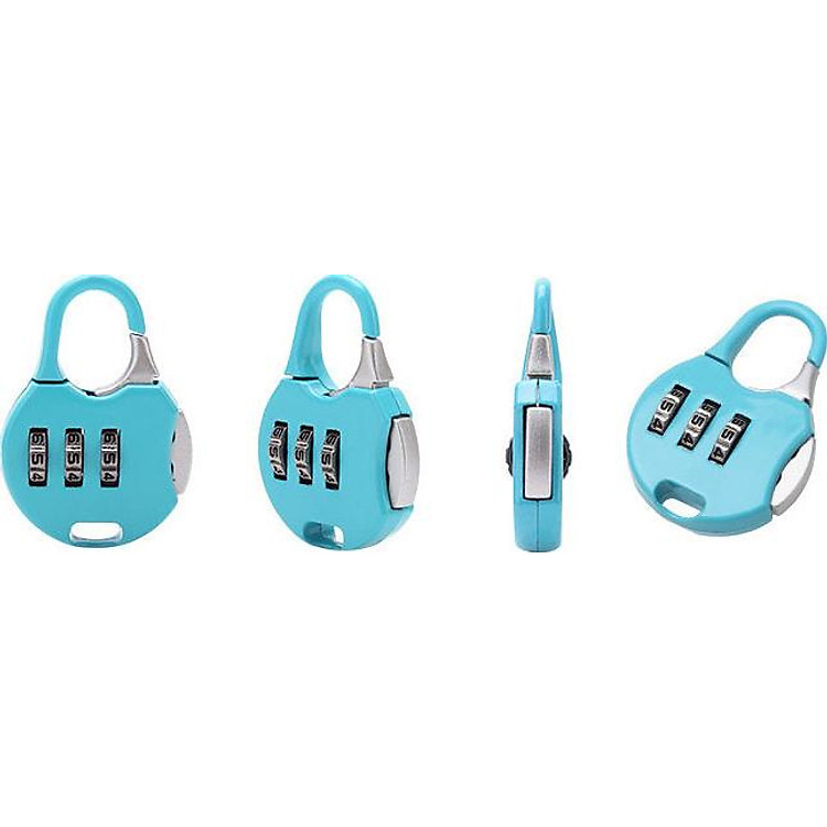 Khoá số mini balo, vali, hành lý ( màu ngẫu nhiên)