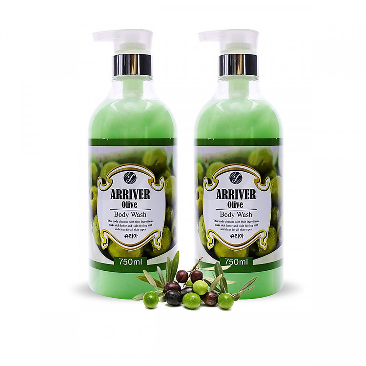 Combo 2 chai sữa tắm chính hãng Hàn Quốc Body Wash 750ml