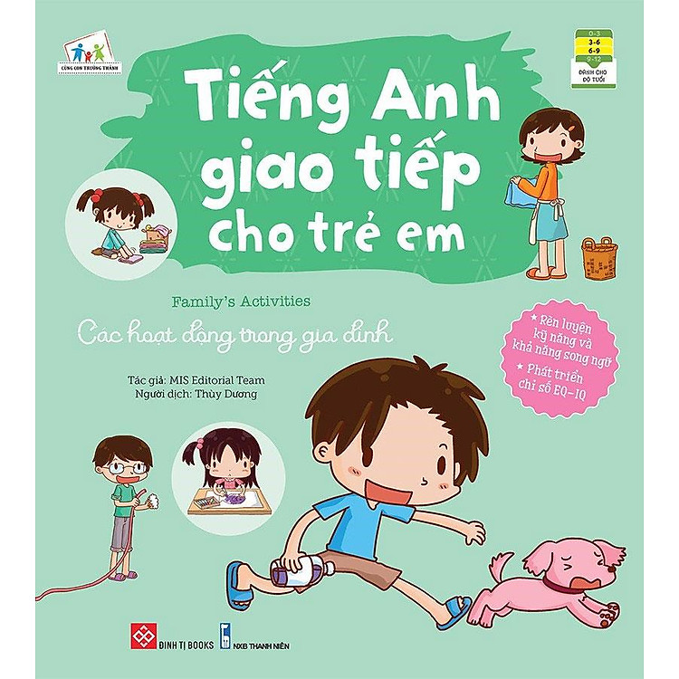 Tiếng Anh Giao Tiếp Cho Trẻ Em – Các Hoạt Động Trong Gia Đình