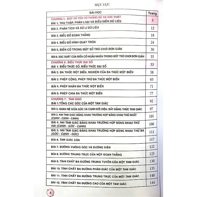 Phát Triển Năng Lực Tư Duy Và Sáng Tạo Toán 7 - Tập 2 (Biên Soạn Theo Chương Trình Giáo Dục Phổ Thông 2018) - Ảnh 4