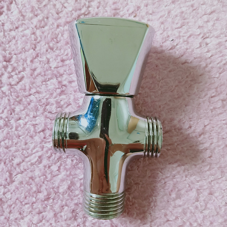 Bộ 2 Van giảm áp 2 ngả _ T Cầu _ Van chia giảm áp lực nước Inox 304_ Van góc 2 ngã 304_ Van khóa chữ T inox 304_ van chặn khóa inox 304