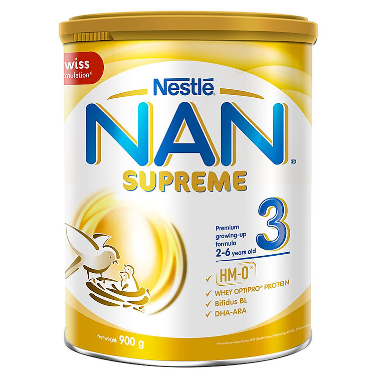 Sữa Bột Nestlé NAN Supreme 3 (900g)