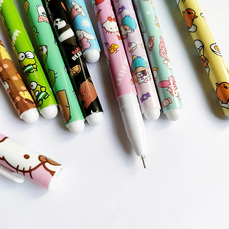 Bút Mực Nước Gel Hoạt Hình (10 chiếc) - Ảnh 4