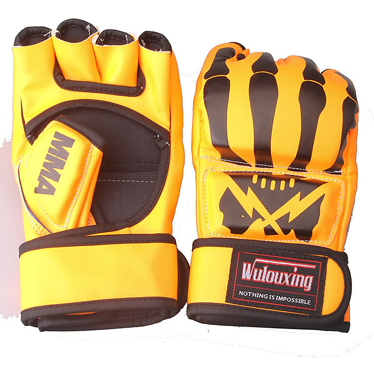 Găng Tay Boxing Đấm Bốc MMA Xỏ Ngón