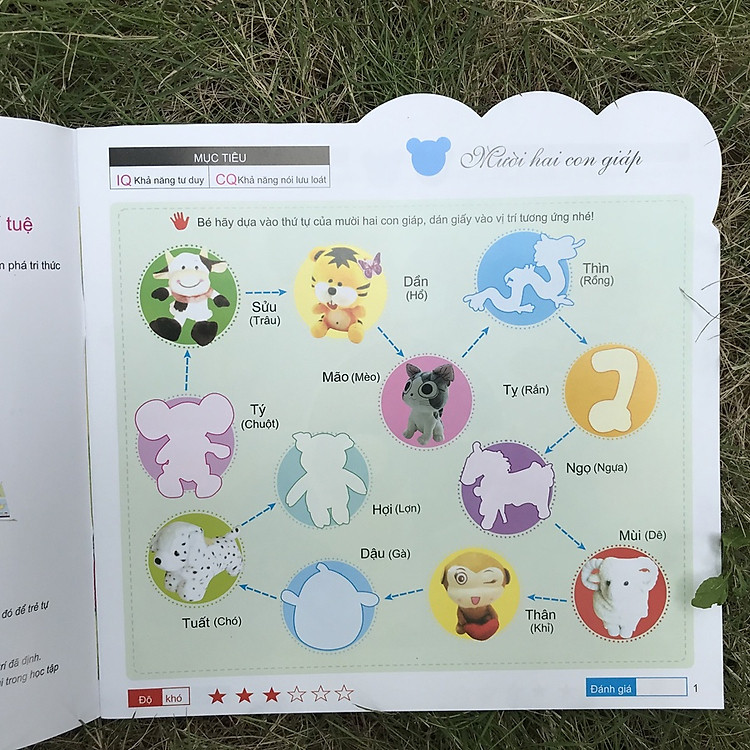 200 Miếng Bóc Dán - Đồ Chơi Của Bé - Ảnh 5