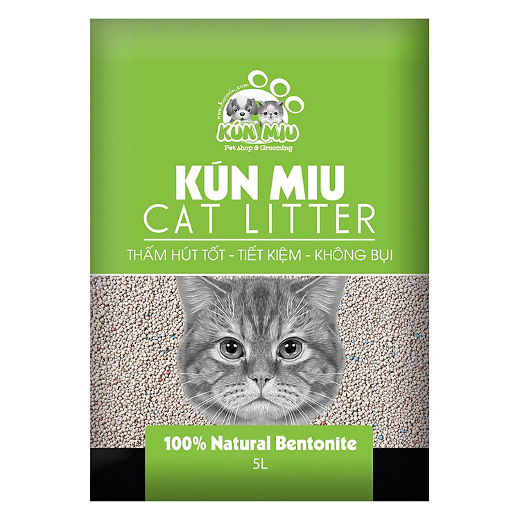 Cát Vệ Sinh Kún Miu Hương Chanh (5L)