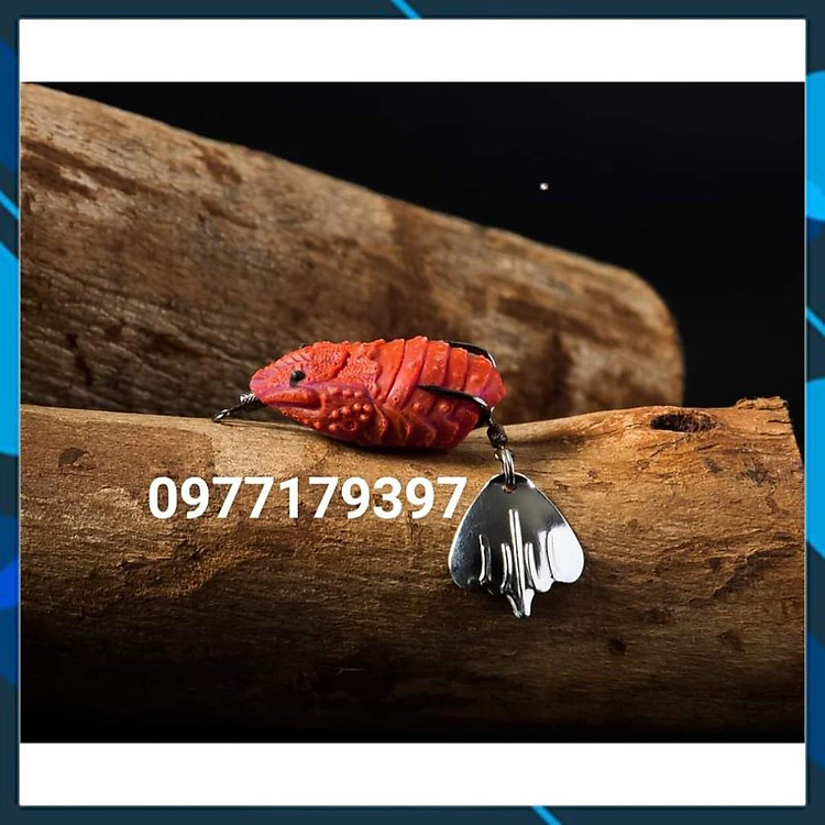 MỒI CÂU LURE NHÁI HƠI THÁI LAN V4 HUNTER CỰC NHẠY