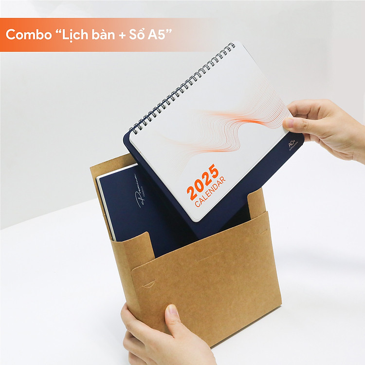 Sổ Lịch 2025 Lịch Bàn B6 (size to) - Ảnh 2