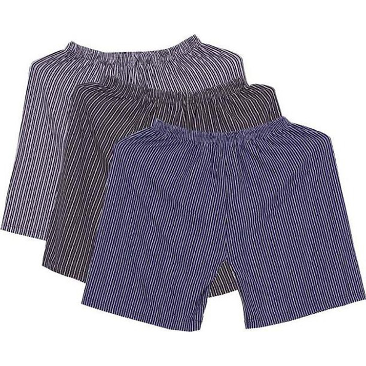 Combo 3 Quần đùi nam kẻ sọc