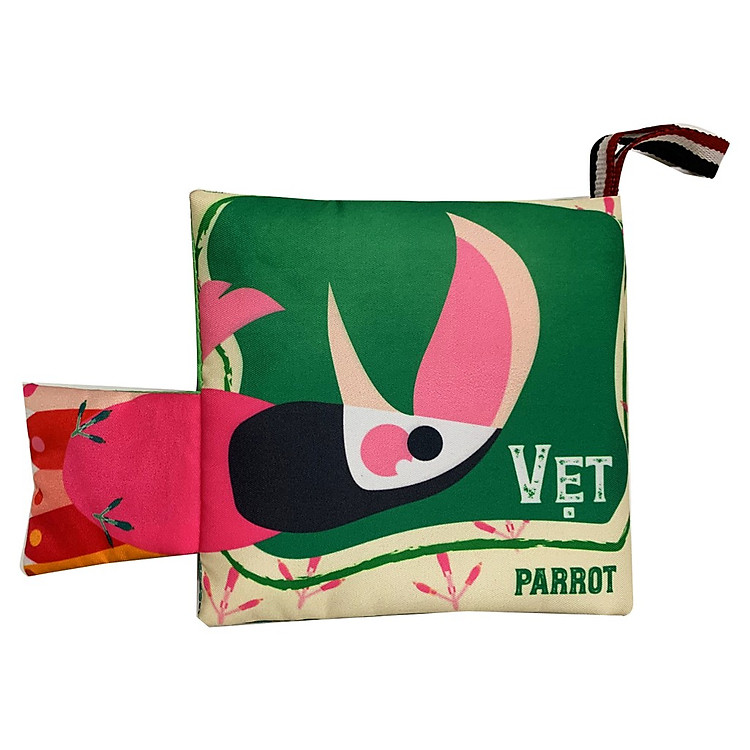 Sách Vải Sơ Sinh Kích Thích Thị Giác Chính hãng Giá tốt - Hình ảnh 5