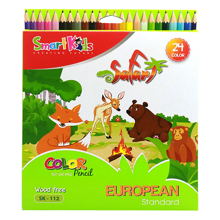 Chì Màu 24 Màu SMARTKIDS Sk 112