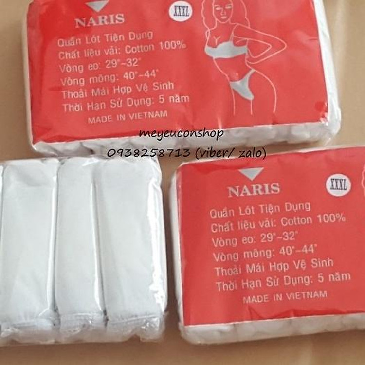Lốc 10 Gói Quần Lót Naris L Tiết kiệm - Hình ảnh 5