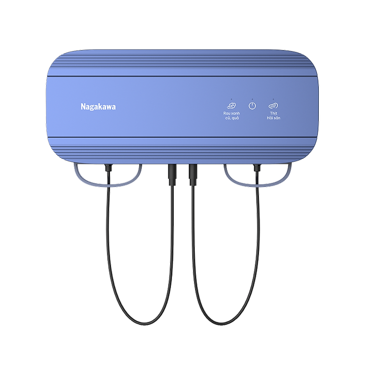 Máy khử khuẩn thực phẩm treo tường Nagakawa NAG3905 - Công nghệ Hydroxyl - Hàng Chính Hãng