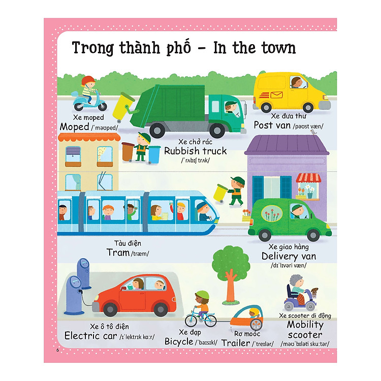 Cuốn sách từ vựng đầu tiên của tôi - My first word book - Ảnh 2