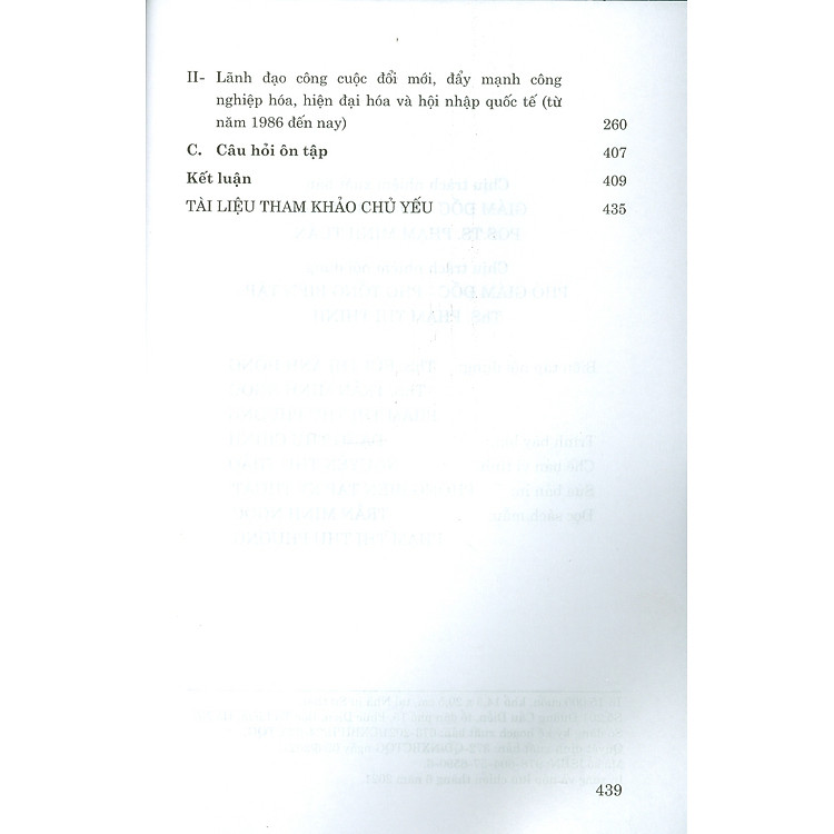 Giáo Trình Lịch Sử Đảng Cộng Sản Việt Nam (Dành Cho Bậc Đại Học Hệ Không Chuyên Lý Luận Chính Trị) - Ảnh 7
