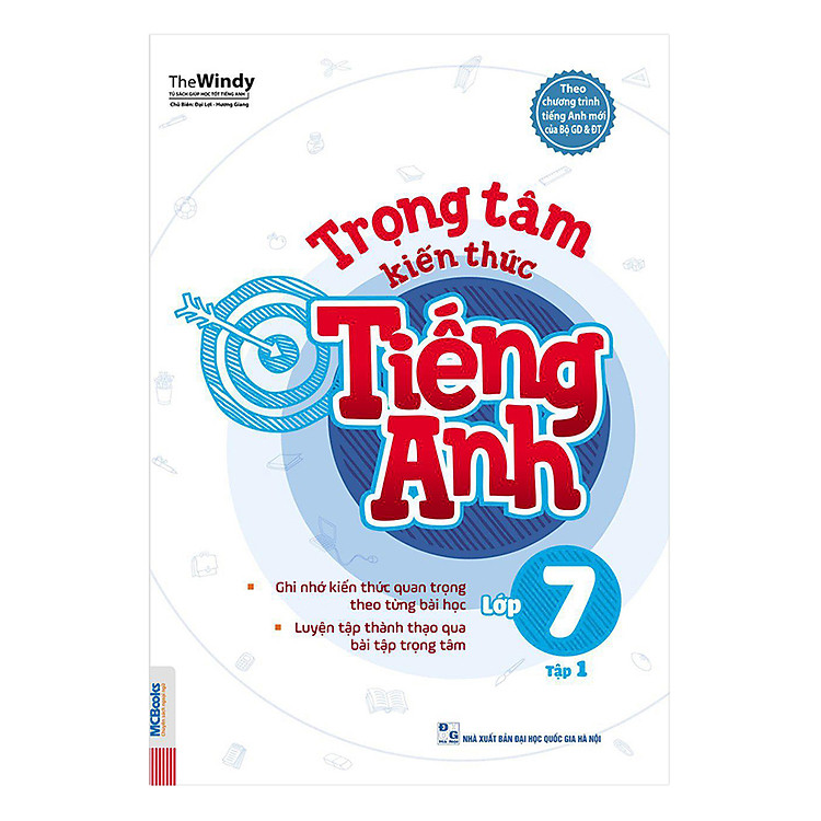 Sách Trọng Tâm Kiến Thức Tiếng Anh Lớp 7 (Tập 1)