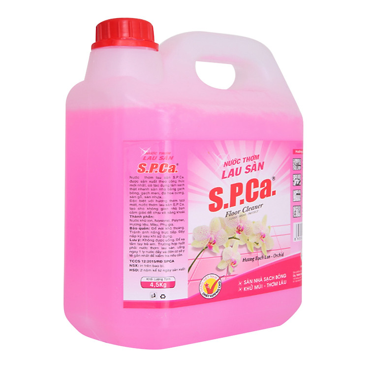 Nước Lau Sàn S.P.CA Hương Bạch Lan (4.5L)