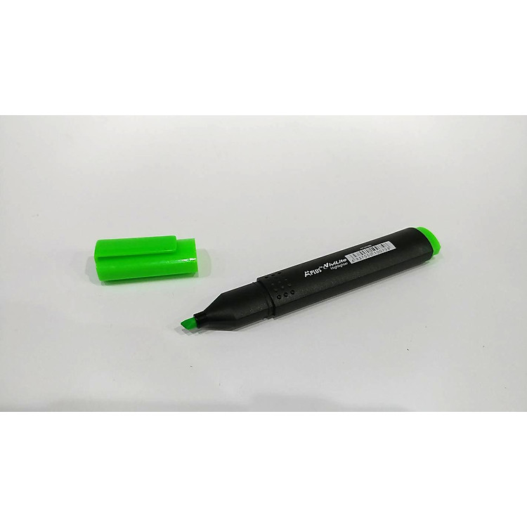 Bộ Bút Dạ Quang A+plus Xanh (3 chiếc) - Ảnh 2