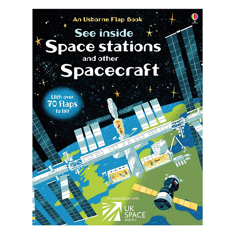Sách Usborne See Inside Space stations and other Spacecraft