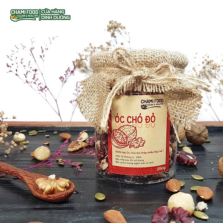 Mua Hạt óc chó đỏ ChamiFood 500G Giá rẻ