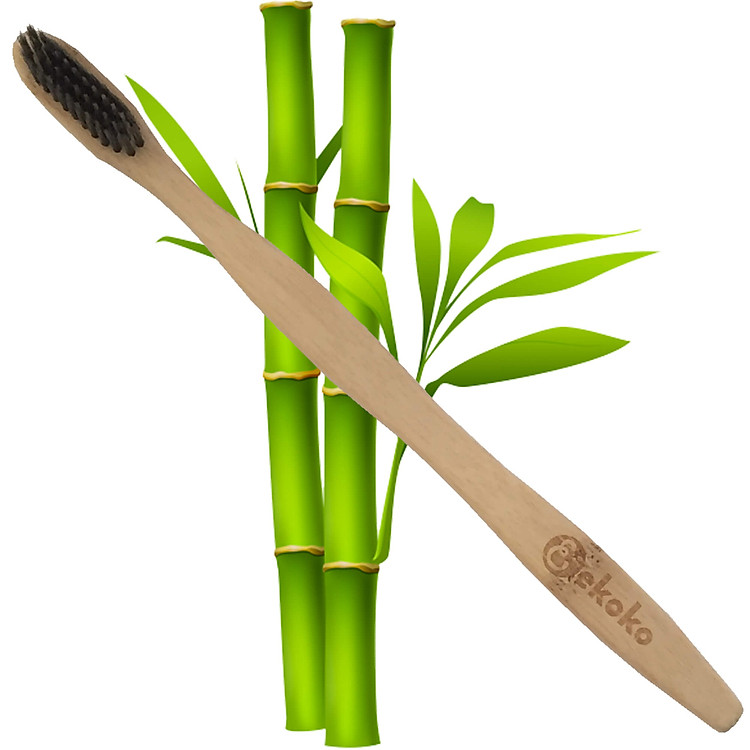 Bàn chải đánh răng tre phân hủy tự nhiên