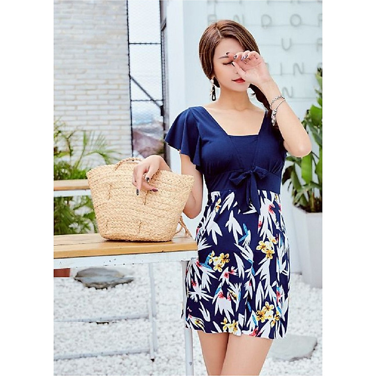 Đồ bơi dành cho người béo BIG SIZE kèm nơ xinh